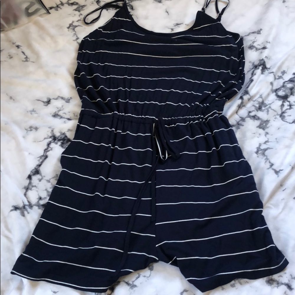 Stripped Romper